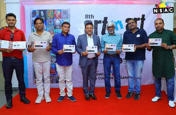 Inaugration Programme of National Level 'art N art' Exhibition 2023, Organised by Nav Shri Art & Culture Organisation
