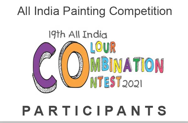 Participants Work of National Level Child Art Competition 2021, Painting Competition for Kids, Organised by Nav Shri Art & Culture Organisation