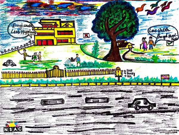 Artist Bindia Sarmah Painting in All India National Level Painting Competition, Online Painting Competition, Indian Art Contest, Online Art Competition, Painting Competition for Artist, Artist Level Painting Competition, All India Painting Competition on National Level, Painting Competition in Delhi, All India Art Competition