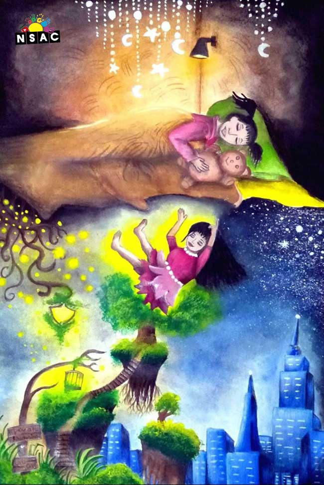 Artwork of Rajesh Debnath from Assam in All India Painting Competition - Peaceful Life, Painting Competition, National Level Painting Competition, All India Art Competition, Online Painting Competition, Indian Art Contest, Peaceful Life Painting Competition, Painting Competition for Adults, Painting Competition Near Me, Online Art Competition, Online Art Contest, Painting Competition 2025, International Level Painting Competition, State Level Painting Competition, Painting Competition for Artist, Painting Competition in Delhi, Painting Competition in India