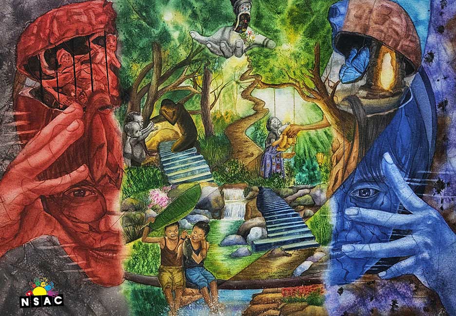 Artwork of Dhruv Kumar from New Delhi in All India Painting Competition - Peaceful Life, Painting Competition, National Level Painting Competition, All India Art Competition, Online Painting Competition, Indian Art Contest, Peaceful Life Painting Competition, Painting Competition for Adults, Painting Competition Near Me, Online Art Competition, Online Art Contest, Painting Competition 2025, International Level Painting Competition, State Level Painting Competition, Painting Competition for Artist, Painting Competition in Delhi, Painting Competition in India