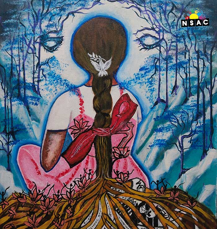 Artist Anjana Sanjay Ghaisas Consolation Prize Winner of All India Painting Competition - Peaeful Life, Artwork of Anjana Sanjay Ghaisas from Maharashtra in All India Painting Competition - Peaceful Life, Painting Competition, National Level Painting Competition, All India Art Competition, Online Painting Competition, Indian Art Contest, Peaceful Life Painting Competition, Painting Competition for Adults, Painting Competition Near Me, Online Art Competition, Online Art Contest, Painting Competition 2025, International Level Painting Competition, State Level Painting Competition, Painting Competition for Artist, Painting Competition in Delhi, Painting Competition in India