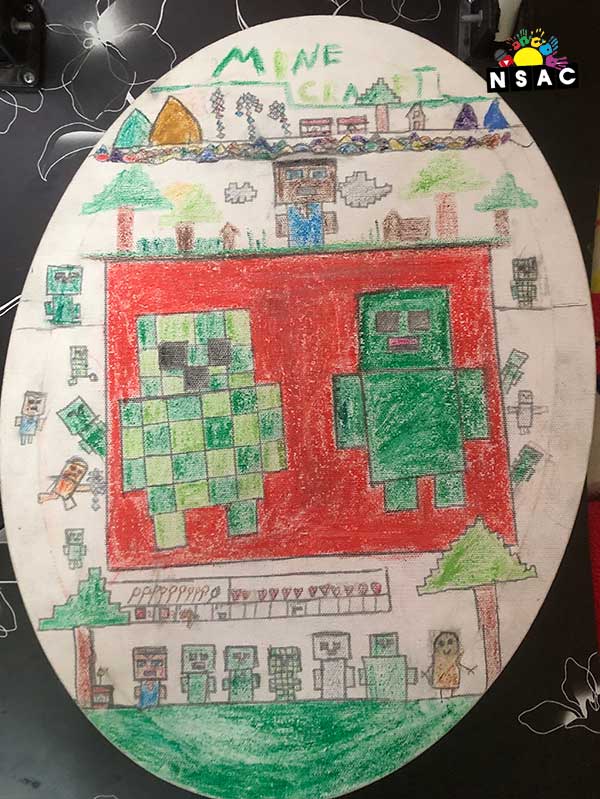 Artwork of Hakeem Ehmed Ali in 21st All India Child Art Competition 2025, Me and My Robot Art Competition for Kids, National Level Painting Competition for Kids, Painting Competition for Children, Online Painting Competition for Kids, Kids Art Competition, Children Art Contest, Drawing Competition for Children, Painting Competition in Delhi for Kids, Nav Shri Art & Culture Organisation, Himanshu Art Institute, Painting Competition Near Me, Painting Competition for Students, Painting Competition for School, Drawing Competition for School Students, Indian Art Contest, Art Competition, Painting Competition for School Students