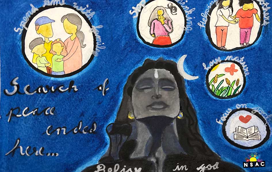 Artwork of Prachi Yadav in 21st All India Child Art Competition 2025, In Search of Inner Peace - Online Competition, National Level Painting Competition for Kids, Painting Competition for Children, Online Painting Competition for Kids, Kids Art Competition, Children Art Contest, Drawing Competition for Children, Painting Competition in Delhi for Kids, Nav Shri Art & Culture Organisation, Himanshu Art Institute, Painting Competition Near Me, Painting Competition for Students, Painting Competition for School, Drawing Competition for School Students, Indian Art Contest, Art Competition, Painting Competition for School Students