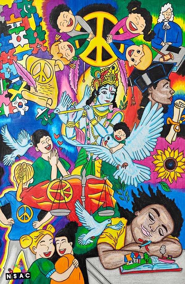 Artwork of Prashant Pandey in 21st All India Child Art Competition 2025, In Search of Inner Peace - Online Competition, National Level Painting Competition for Kids, Painting Competition for Children, Online Painting Competition for Kids, Kids Art Competition, Children Art Contest, Drawing Competition for Children, Painting Competition in Delhi for Kids, Nav Shri Art & Culture Organisation, Himanshu Art Institute, Painting Competition Near Me, Painting Competition for Students, Painting Competition for School, Drawing Competition for School Students, Indian Art Contest, Art Competition, Painting Competition for School Students