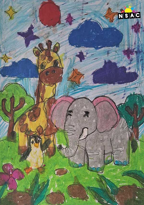 Artwork of Paramartha Hajra in 21st All India Child Art Competition 2025, Online Art Competition for Kids, National Level Painting Competition for Kids, Painting Competition for Children, Online Painting Competition for Kids, Kids Art Competition, Children Art Contest, Drawing Competition for Children, Painting Competition in Delhi for Kids, Nav Shri Art & Culture Organisation, Himanshu Art Institute, Painting Competition Near Me, Painting Competition for Students, Painting Competition for School, Drawing Competition for School Students, Indian Art Contest, Art Competition, Painting Competition for School Students