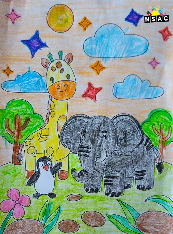 Artwork of Prija Mehta in 21st All India Child Art Competition 2025, Online Art Competition for Kids, National Level Painting Competition for Kids, Painting Competition for Children, Online Painting Competition for Kids, Kids Art Competition, Children Art Contest, Drawing Competition for Children, Painting Competition in Delhi for Kids, Nav Shri Art & Culture Organisation, Himanshu Art Institute, Painting Competition Near Me, Painting Competition for Students, Painting Competition for School, Drawing Competition for School Students, Indian Art Contest, Art Competition, Painting Competition for School Students