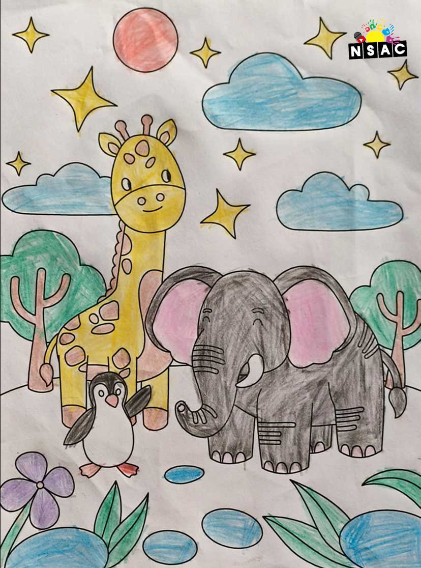 Artwork of Manvitha Para in 21st All India Child Art Competition 2025, Online Art Competition for Kids, National Level Painting Competition for Kids, Painting Competition for Children, Online Painting Competition for Kids, Kids Art Competition, Children Art Contest, Drawing Competition for Children, Painting Competition in Delhi for Kids, Nav Shri Art & Culture Organisation, Himanshu Art Institute, Painting Competition Near Me, Painting Competition for Students, Painting Competition for School, Drawing Competition for School Students, Indian Art Contest, Art Competition, Painting Competition for School Students