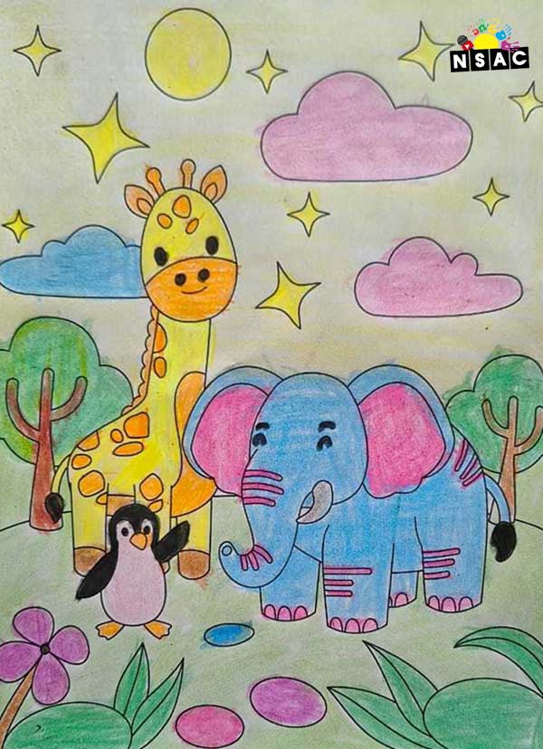 Artwork of Yuvaan Khetrapal in 21st All India Child Art Competition 2025, Online Art Competition for Kids, National Level Painting Competition for Kids, Painting Competition for Children, Online Painting Competition for Kids, Kids Art Competition, Children Art Contest, Drawing Competition for Children, Painting Competition in Delhi for Kids, Nav Shri Art & Culture Organisation, Himanshu Art Institute, Painting Competition Near Me, Painting Competition for Students, Painting Competition for School, Drawing Competition for School Students, Indian Art Contest, Art Competition, Painting Competition for School Students