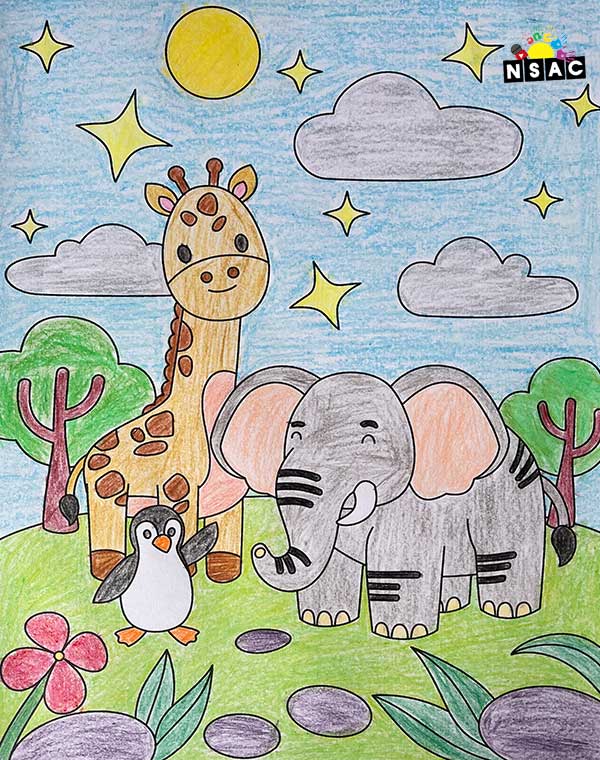 Artwork of A Mrithya in 21st All India Child Art Competition 2025, Online Art Competition for Kids, National Level Painting Competition for Kids, Painting Competition for Children, Online Painting Competition for Kids, Kids Art Competition, Children Art Contest, Drawing Competition for Children, Painting Competition in Delhi for Kids, Nav Shri Art & Culture Organisation, Himanshu Art Institute, Painting Competition Near Me, Painting Competition for Students, Painting Competition for School, Drawing Competition for School Students, Indian Art Contest, Art Competition, Painting Competition for School Students