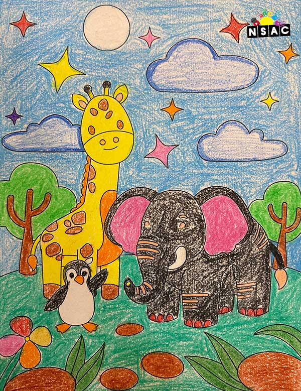 Artwork of M .Gaurav in 21st All India Child Art Competition 2025, Online Art Competition for Kids, National Level Painting Competition for Kids, Painting Competition for Children, Online Painting Competition for Kids, Kids Art Competition, Children Art Contest, Drawing Competition for Children, Painting Competition in Delhi for Kids, Nav Shri Art & Culture Organisation, Himanshu Art Institute, Painting Competition Near Me, Painting Competition for Students, Painting Competition for School, Drawing Competition for School Students, Indian Art Contest, Art Competition, Painting Competition for School Students