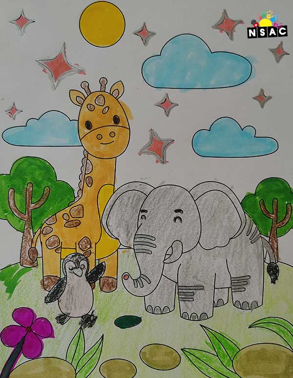 Artwork of PK Monu Abivadhyan in 21st All India Child Art Competition 2025, Online Art Competition for Kids, National Level Painting Competition for Kids, Painting Competition for Children, Online Painting Competition for Kids, Kids Art Competition, Children Art Contest, Drawing Competition for Children, Painting Competition in Delhi for Kids, Nav Shri Art & Culture Organisation, Himanshu Art Institute, Painting Competition Near Me, Painting Competition for Students, Painting Competition for School, Drawing Competition for School Students, Indian Art Contest, Art Competition, Painting Competition for School Students