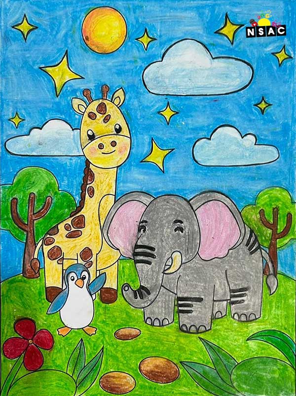 Artwork of Reaansh Doli in 21st All India Child Art Competition 2025, Online Art Competition for Kids, National Level Painting Competition for Kids, Painting Competition for Children, Online Painting Competition for Kids, Kids Art Competition, Children Art Contest, Drawing Competition for Children, Painting Competition in Delhi for Kids, Nav Shri Art & Culture Organisation, Himanshu Art Institute, Painting Competition Near Me, Painting Competition for Students, Painting Competition for School, Drawing Competition for School Students, Indian Art Contest, Art Competition, Painting Competition for School Students