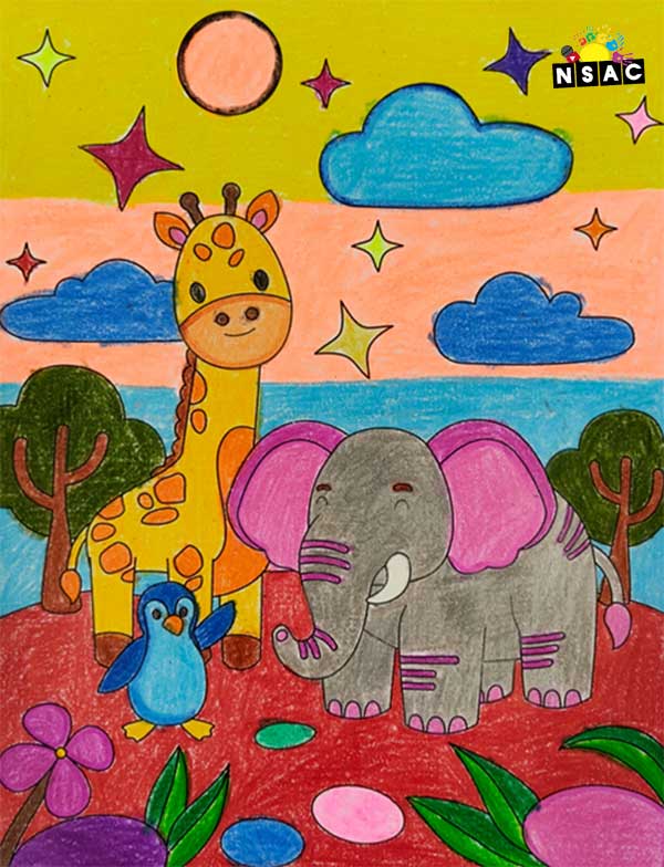 Artwork of Khushi Aarna Y V in 21st All India Child Art Competition 2025, Online Art Competition for Kids, National Level Painting Competition for Kids, Painting Competition for Children, Online Painting Competition for Kids, Kids Art Competition, Children Art Contest, Drawing Competition for Children, Painting Competition in Delhi for Kids, Nav Shri Art & Culture Organisation, Himanshu Art Institute, Painting Competition Near Me, Painting Competition for Students, Painting Competition for School, Drawing Competition for School Students, Indian Art Contest, Art Competition, Painting Competition for School Students