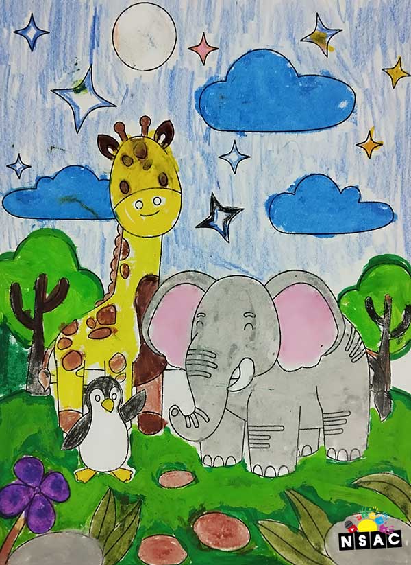 Artwork of Jahaziel Francis Kunnel in 21st All India Child Art Competition 2025, Online Art Competition for Kids, National Level Painting Competition for Kids, Painting Competition for Children, Online Painting Competition for Kids, Kids Art Competition, Children Art Contest, Drawing Competition for Children, Painting Competition in Delhi for Kids, Nav Shri Art & Culture Organisation, Himanshu Art Institute, Painting Competition Near Me, Painting Competition for Students, Painting Competition for School, Drawing Competition for School Students, Indian Art Contest, Art Competition, Painting Competition for School Students