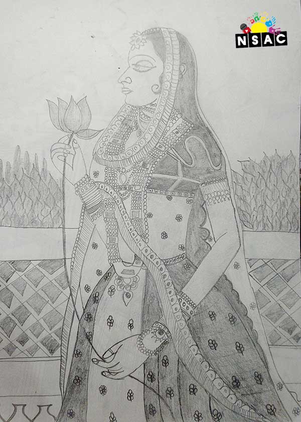 Bijay Laxmi Mishra Painting in Online Painting Competition - Azadi Ka Amrit Mahotsav