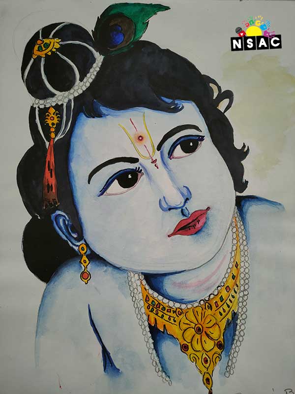 Sayani Biswas Painting in Online Painting Competition - Azadi Ka Amrit Mahotsav