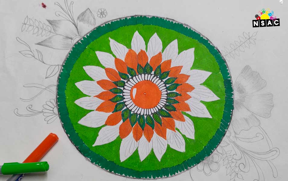 Somya Goyal Painting in Online Painting Competition - Azadi Ka Amrit Mahotsav