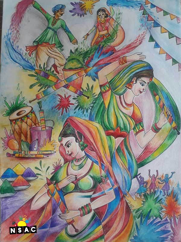 Ira Suri Painting in Online Painting Competition - Azadi Ka Amrit Mahotsav