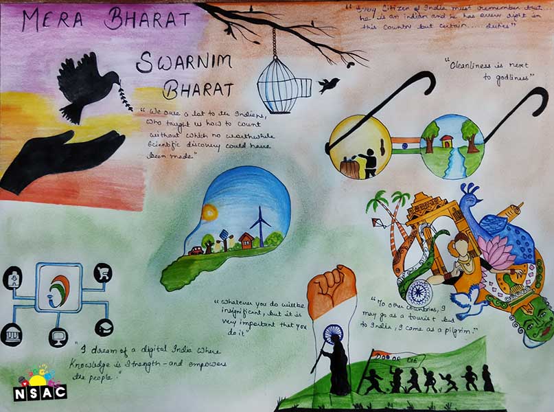 Jyotsana Gupta Painting in Online Painting Competition - Azadi Ka Amrit Mahotsav