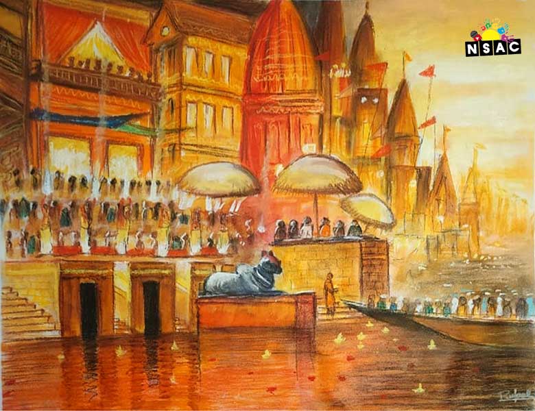 Rupal Saini Painting in Online Painting Competition - Azadi Ka Amrit Mahotsav